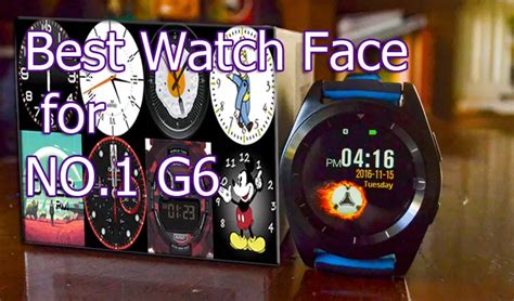 [Download] Best VXP Watch Faces for NO.1 G6 and other Type 